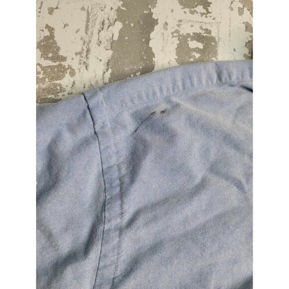 2672 Ralph Lauren Blue LS Button Down Men's 2XB - Picture 8 of 8